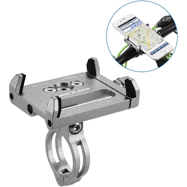 Universal Justerbar Sykkeltelefonholder Montering GPS Brakett Vugge