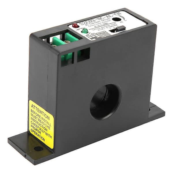 Normalt Stängd Strömavkänningsbrytare Justerbar AC 0.5-200A SZC03-NC-AL-CH