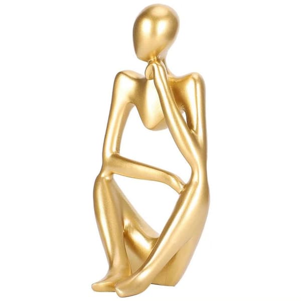 Tenkeren-statuen, håndlaget abstrakt tenker-skulpturmodell