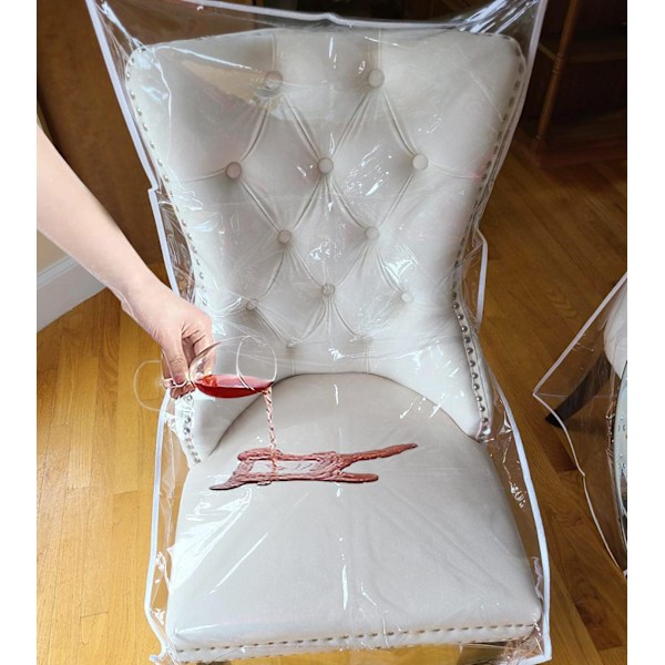 ##/Stol dammskydd transparent##/