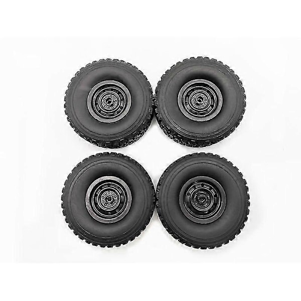4 st/set HengLong WPL C34 Fyrhjulsdrift FJ40 Cruiser RC Bildelar Hjul Däck