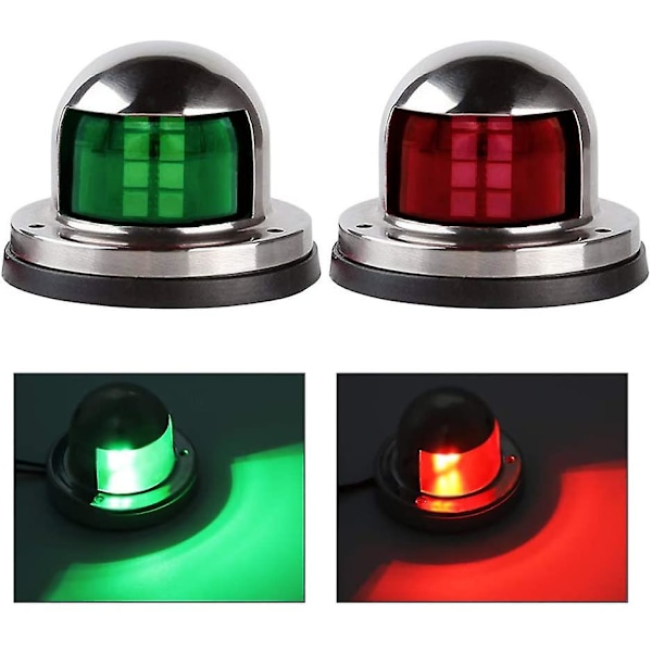 Et par LED-navigationslys Marine Navigationssignallys