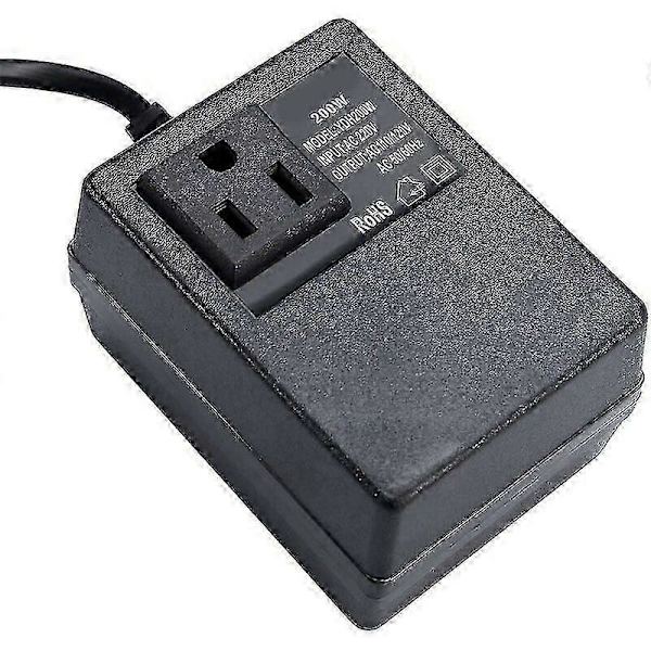 Dciustfhe Spenning: 200 W Transformator: 220 V til 110 V Europeisk plugg.