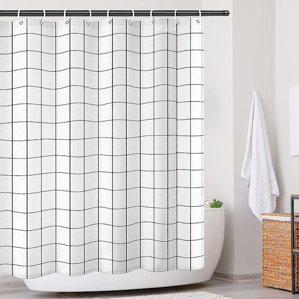 ##/Duschdraperi 180x200 vit##/