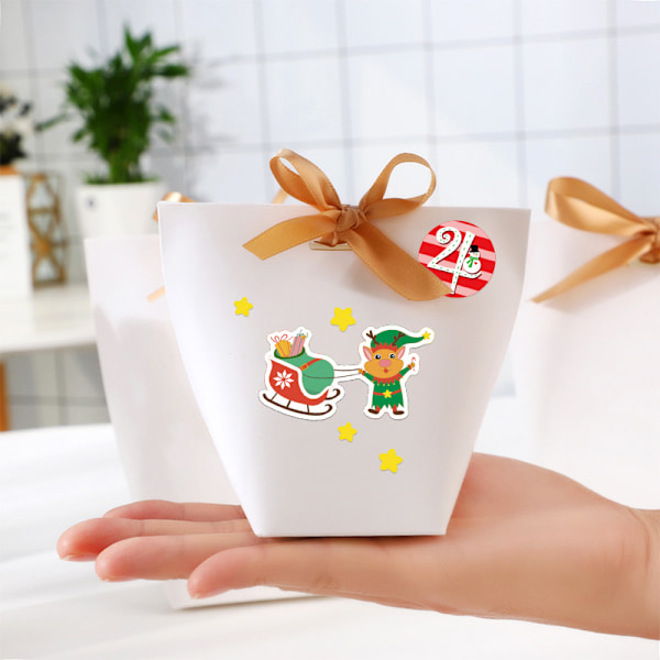 ##/Presentask 24 stycken Julgodisask Godisask##/