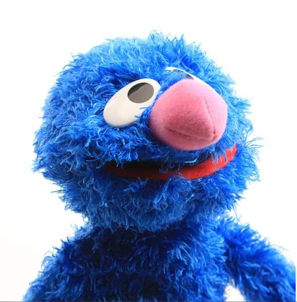 Aymo Cookie Monster Keltainen Iso Lintukomeetta Sammakko Pehmoleluhahmo
