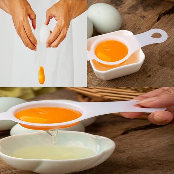 Eggeplommeseparatoren, 2 stk Eggeplommeseparatoren, Proteineseparatoren