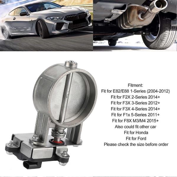 Elektrisk Kontroll Eksosventil Kutt Lavt Trykk for Catback Downpipe for E82 E88 F2X F3XD60 for 2.25in Rør