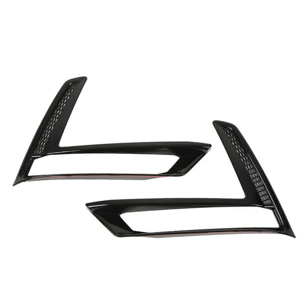 2 stk. Forkofangerlys Trim Blank Sort Beskyttende Slagfast til CRV RS 2023 og frem