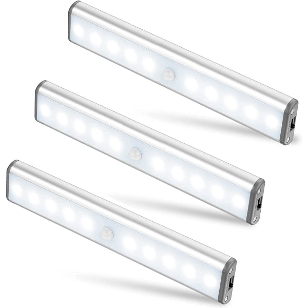 Smart LED Menneskekropp Induksjonslys Lang Strip Skap Lampe Cab