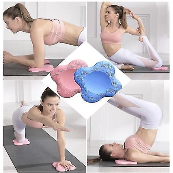 Hem Yoga Knäskyddskudde Kompatibel Knä Armbågar Multifunktionell Balansstödsplanka