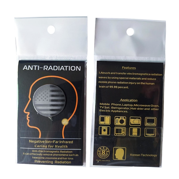 Elektroniska enheter Tillbehör Antistrålningsdekal Självhäftande klistermärken/ /Guld