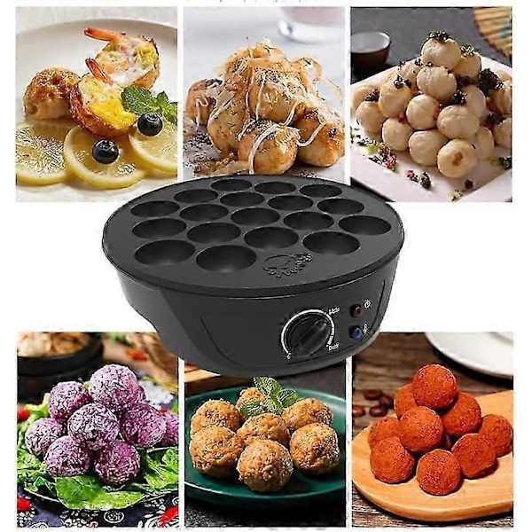 Takoyaki-maskin med temperaturkontroll