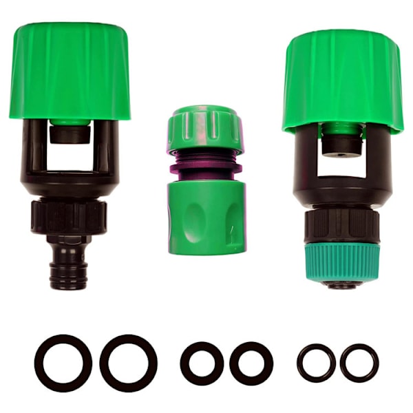 ##/Vattenanslutning Universal Kran för Trädgårdsslang Slanganslutning Mixer Kökskran Adapter Kran Slanganslutning Snabbkoppling Standard Kran##/