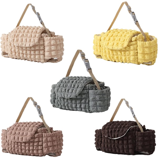 ##/Khaki barnvagnsväska bärbar förvaringspåse##/