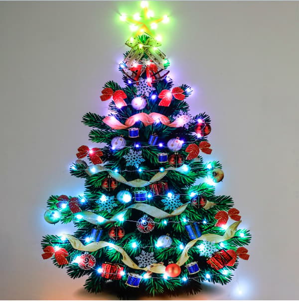 LED Lyslenke Smart RGBW Fest Juledekorasjon 20M