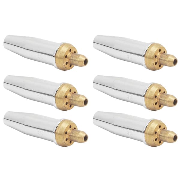 10 stk. gasskæredyse Propane Acetylen Maskine Muffe Type Pistolehoved G07?301#