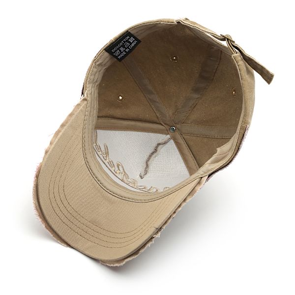 Sommercap Vintage Bomuld Baseball Cap Unisex Distressed Sna