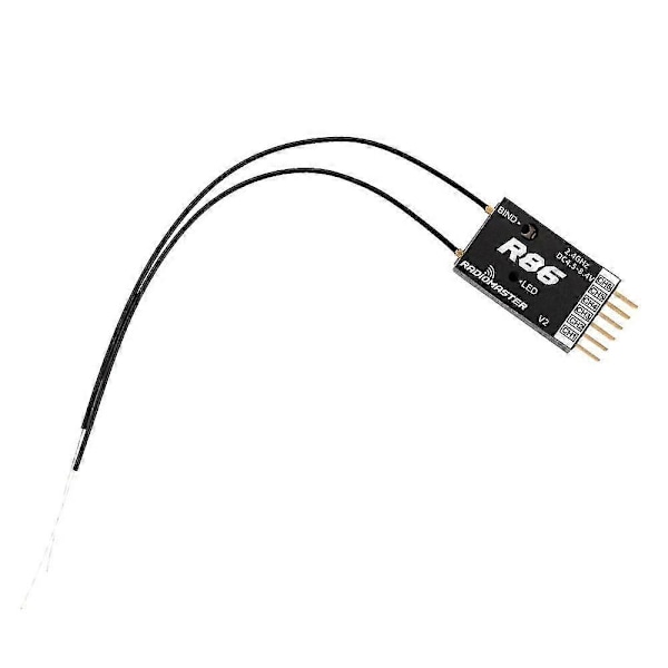 Radiomaster R86 V2 6CH Kompatibel PWM RC Mottaker for Frsky D8 D16 SFHSS Radiomaster TX12 T16S Trans
