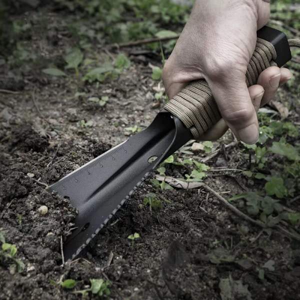 ##/Hagegraveverktøy, Bærbar Metall Hage Spade Gravemaskin Mini Sta##/