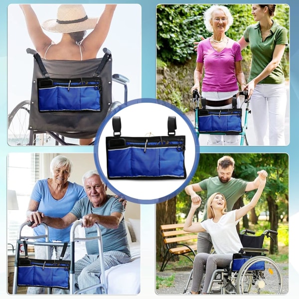 Säker rullstolsförvaringsväska Väska Rullstolshjälp för äldre