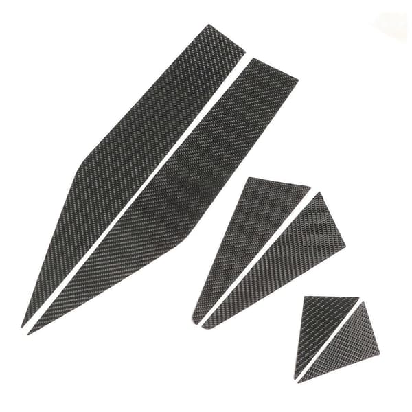 UTV Dörrpanel Trim Kolfiber Dekorativt Skydd Ersättning för Polaris RZR PRO XP 2021 och framåt