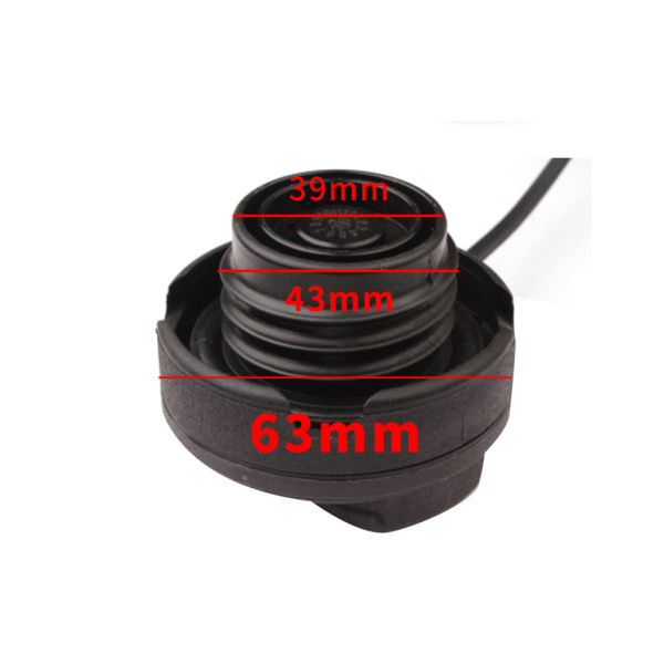 Drivstofftanklokk trekktau for Audi A1A3A4L Drivstofftanklokk A5Q5Q3Q7A