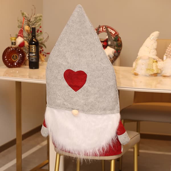 2 kappaletta tuolinpäällinen joulukoriste
