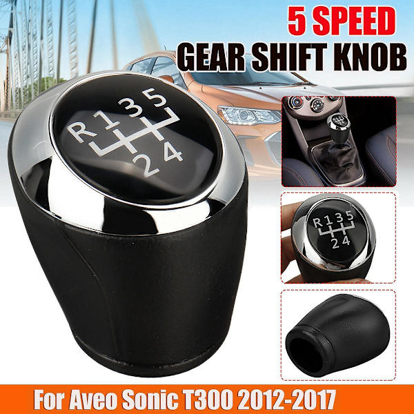 5-trinns bilgirskiftknott for Chevrolet Aveo Sonic T300 2012-20