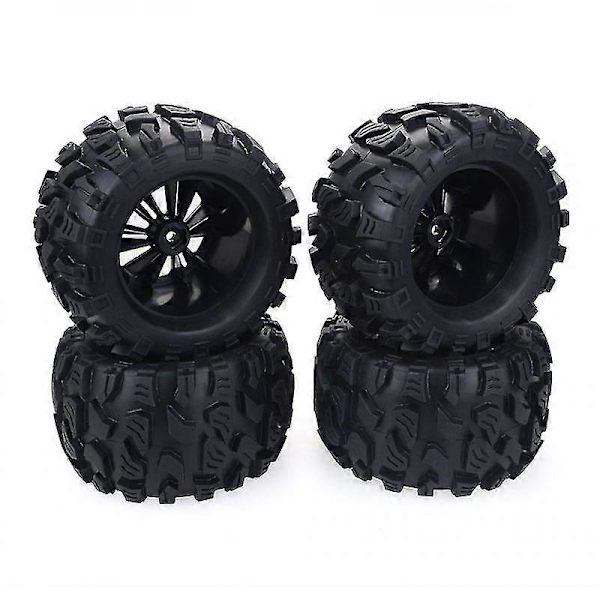 4 KPL 1/10 Kuorma-auton Pyörät Renkaat HPI HSP Savage XS TM Flux ZD Racing LRP:lle