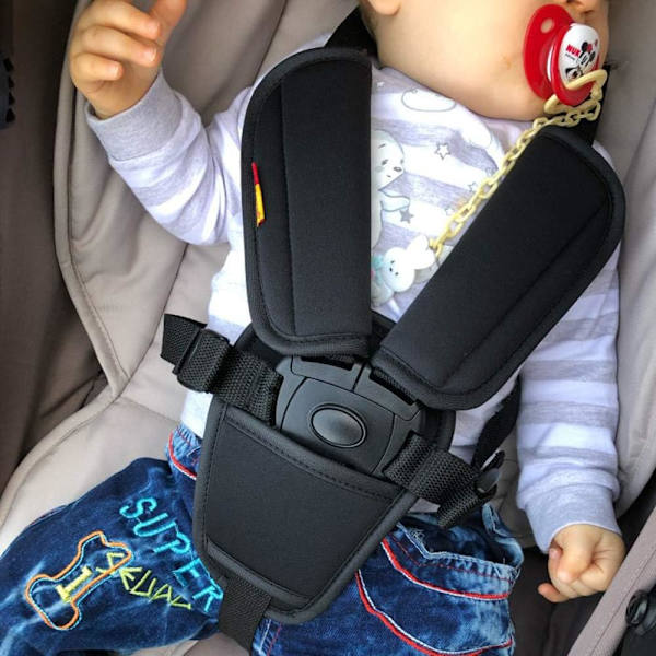 3 stk. Baby Barnevogn Sæde Sele Dæksler & Cu