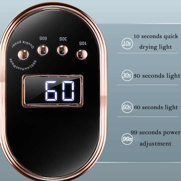 168 W Neglelamper, Negletørrere med Dobbelt Lys Kilde LED og UV