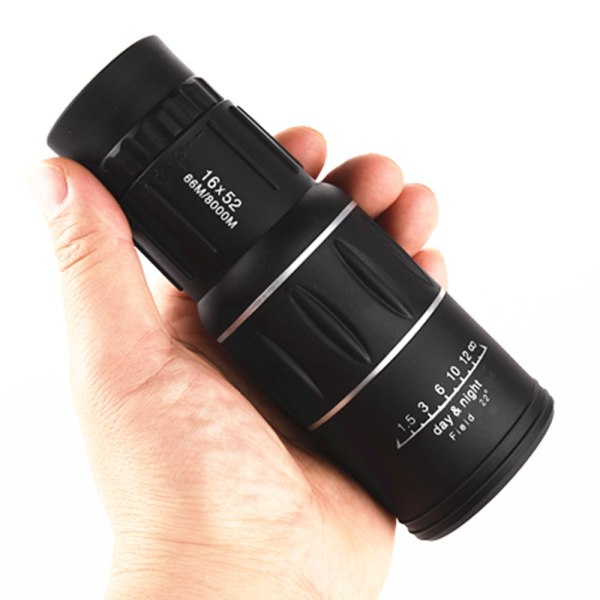 16x52 Dual Focus Kikare Zoom Monocular HD Mini Telescope Spot