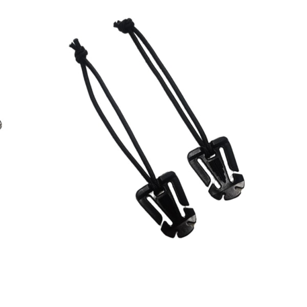 4-pak Molle Web Dominators med elastisk snor, holdbar taktisk