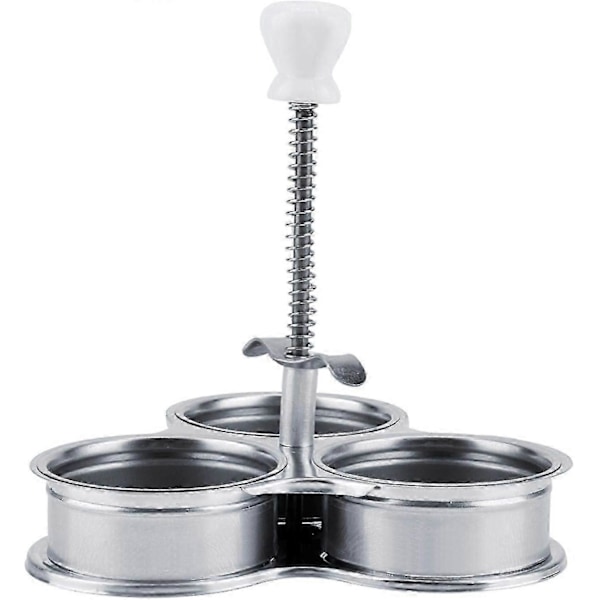 Romantisk Gave Egg Poachers Cooker, Eggkoker, Eggkoker, Egg Stencil Nonstick Stål Eggkoker for