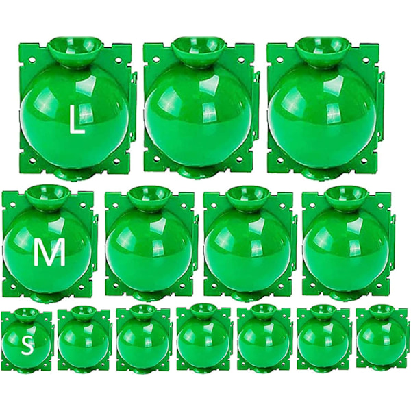 14 stycken Plant Rooting Box Propagation Balls, Ympningslåda Hög