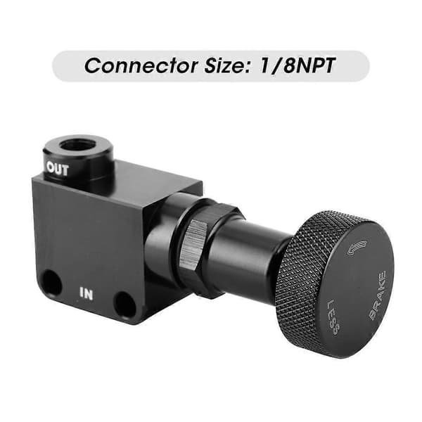 Racing Car Drifting Broms Proportioneringsventil 1/8NPT Universal Broms Bias Justeringsspak Tryckhållare