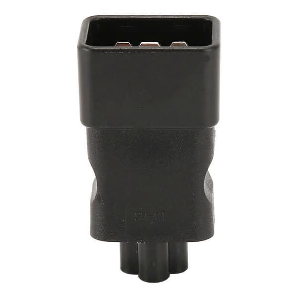 2 stk. IEC320 C20 til IEC320 C6 Strømadapter Profesjonell C20 til C6 Strømpluggadapter for bærbar PC PDU Server UPS-kontakt 250V