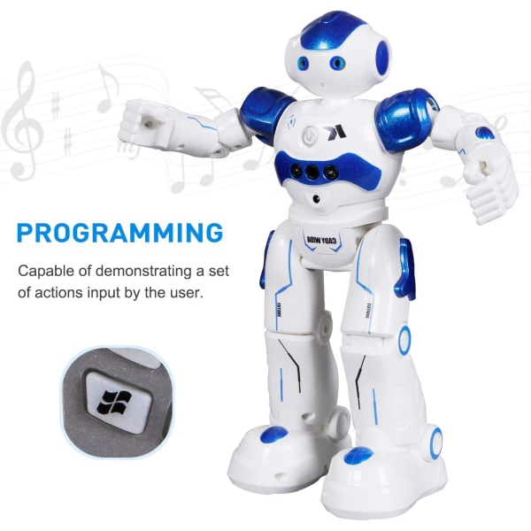 Gesterstyrda Fjärrstyrda Robot - Leksakspresent till Barn, Intera