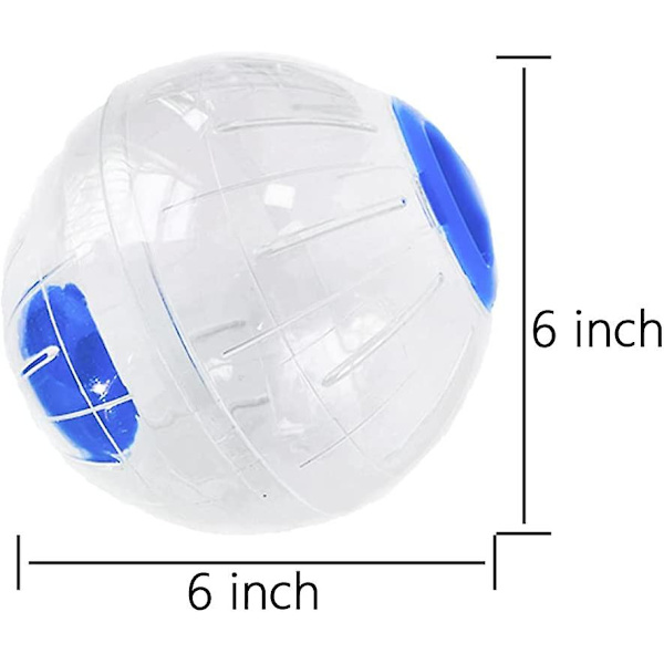 Tuxedo Hamster Träningsboll, Liten Djur Hamster Leksak 6'' Löpning