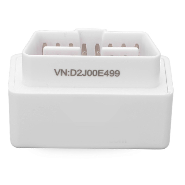 Blutooth 4.0 OBD2 Skanner Motorfeilkodeleser OBD Bildiagnoseverktøy Hvit for Bil