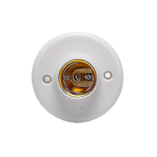 6 st E27 Edison Skruv Sockel Taklampa Glödlampa Hållare Fästbas Ställ