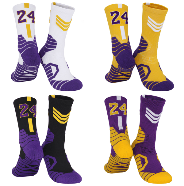 4 st. Los Angeles Lakers Lebron Nr. 24 Basketboll Sport Vuxen