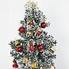 Gyllene Jul Skum Hänge Juldekoration Julkula