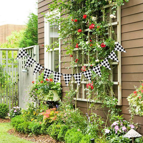 4 stk. Ternet Banner Racing Flag Party Flag Banner Prop til