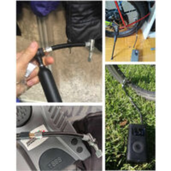Cykel Motorcykel Bil Dæk Inflator Slange Inflator Rør Slange Dæk