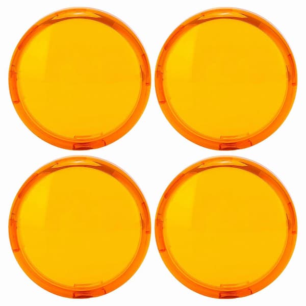 4st 6cm/2.36in Blinkersglas Motorcykel ABS Universal Motorcykeltillbehör Gul