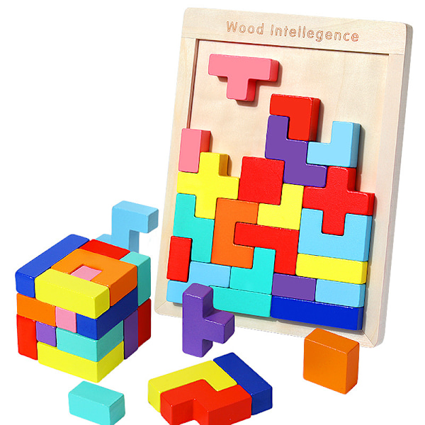 ##/Tetris byggeklosser, pedagogiske konstruksjonsleker##/