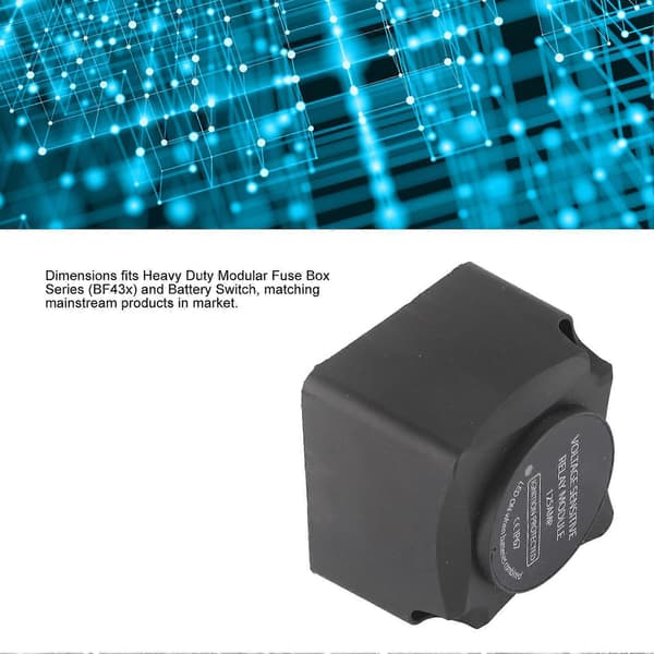 Spændingsfølsomt relæ (VSR) / Automatisk laderelæ 125A Dobbelt batteriisolator (VSR)