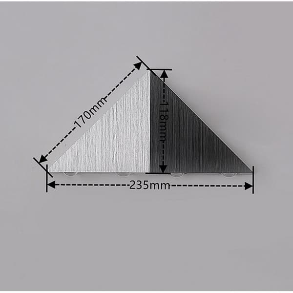 5W LED Vegglampe Innendørs Trekantlampe Original Design Moderne Al